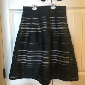 A line double layer skirt